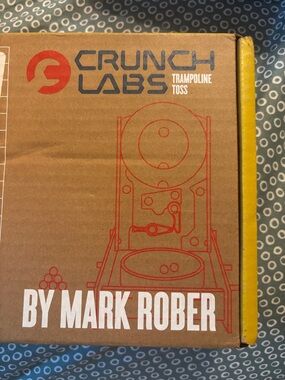 Crunch Labs Trampoline Toss by Mark Rober - Brown & Yellow
